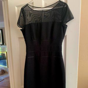 Vintage Black Cocktail/party Dress, Talbots Sz 6